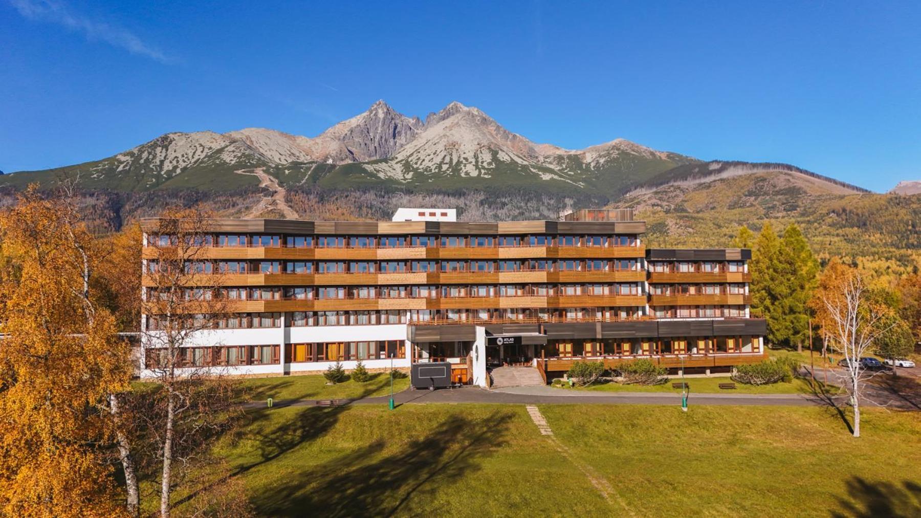 Atlas Hotel Tatry Tatranske Matliare Exterior foto